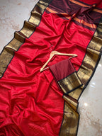 Banarasi premium Gadwal soft silk saree B6
