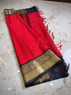 Banarasi premium Gadwal soft silk saree B6
