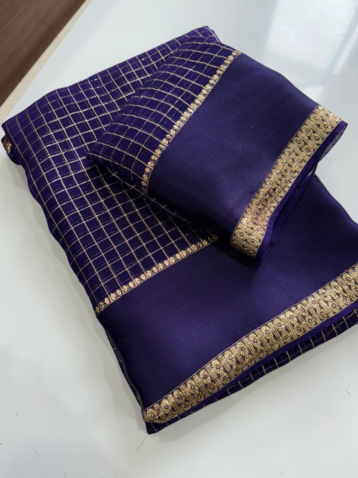 VISCOSE GEORGETTE SAREE  V400