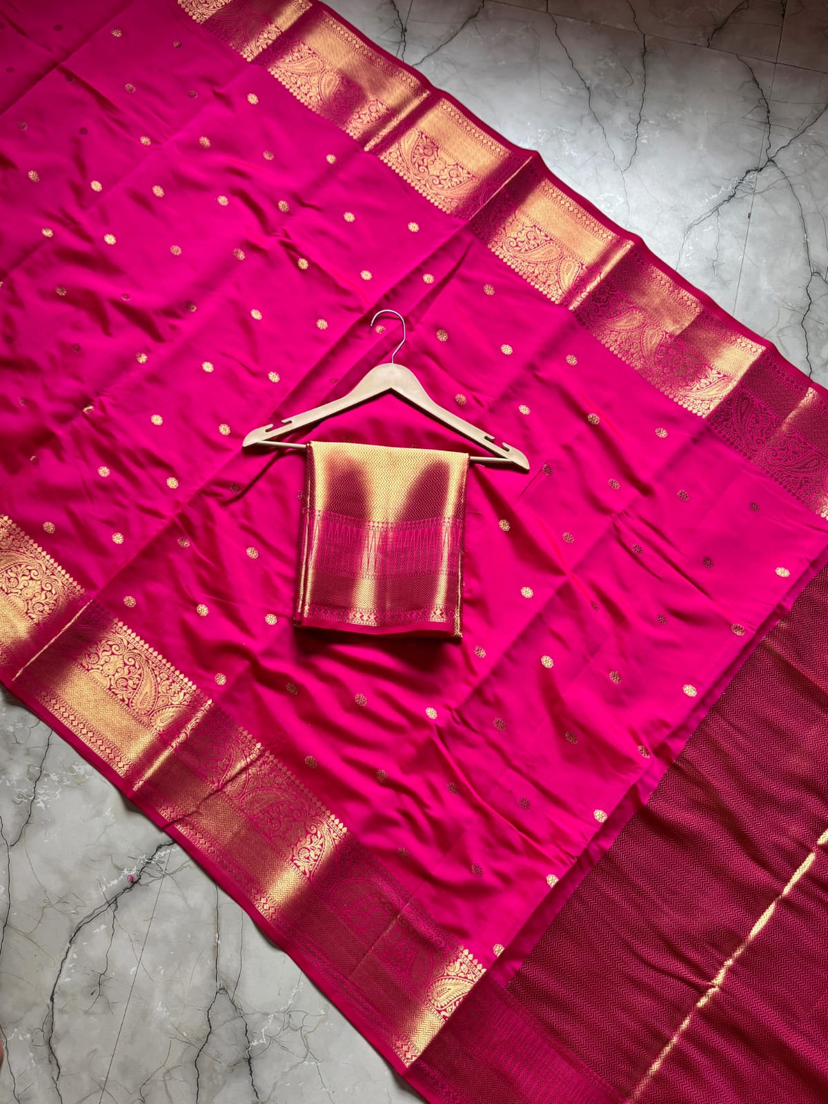Primium banarasi kataan soft silk saree B99