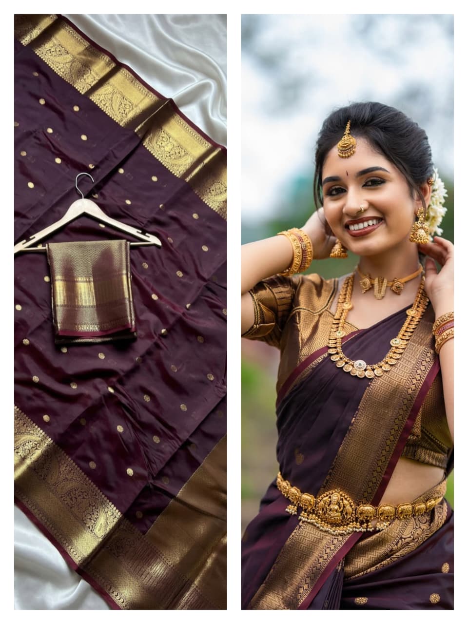 Primium banarasi kataan soft silk saree B99