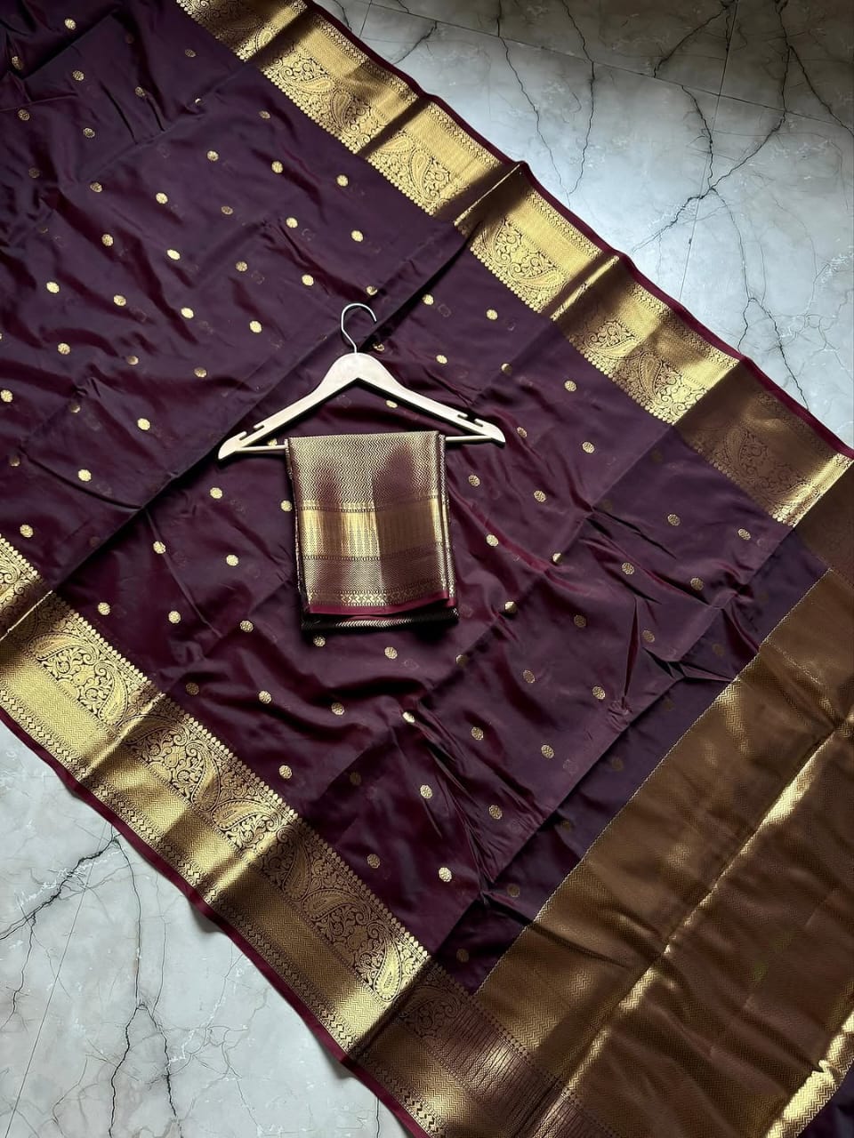 Primium banarasi kataan soft silk saree B99