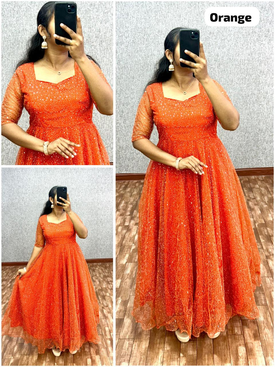 TRENDING NET GOWN