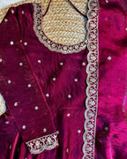 Bakrid special Rich sequence embroidery Gown TR900
