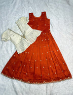 Princes gown orange kid 19
