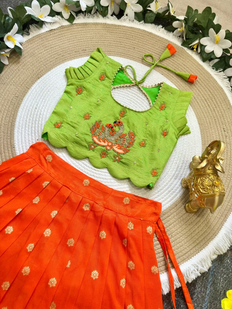 Premium kids Lehengas website  code kid 21