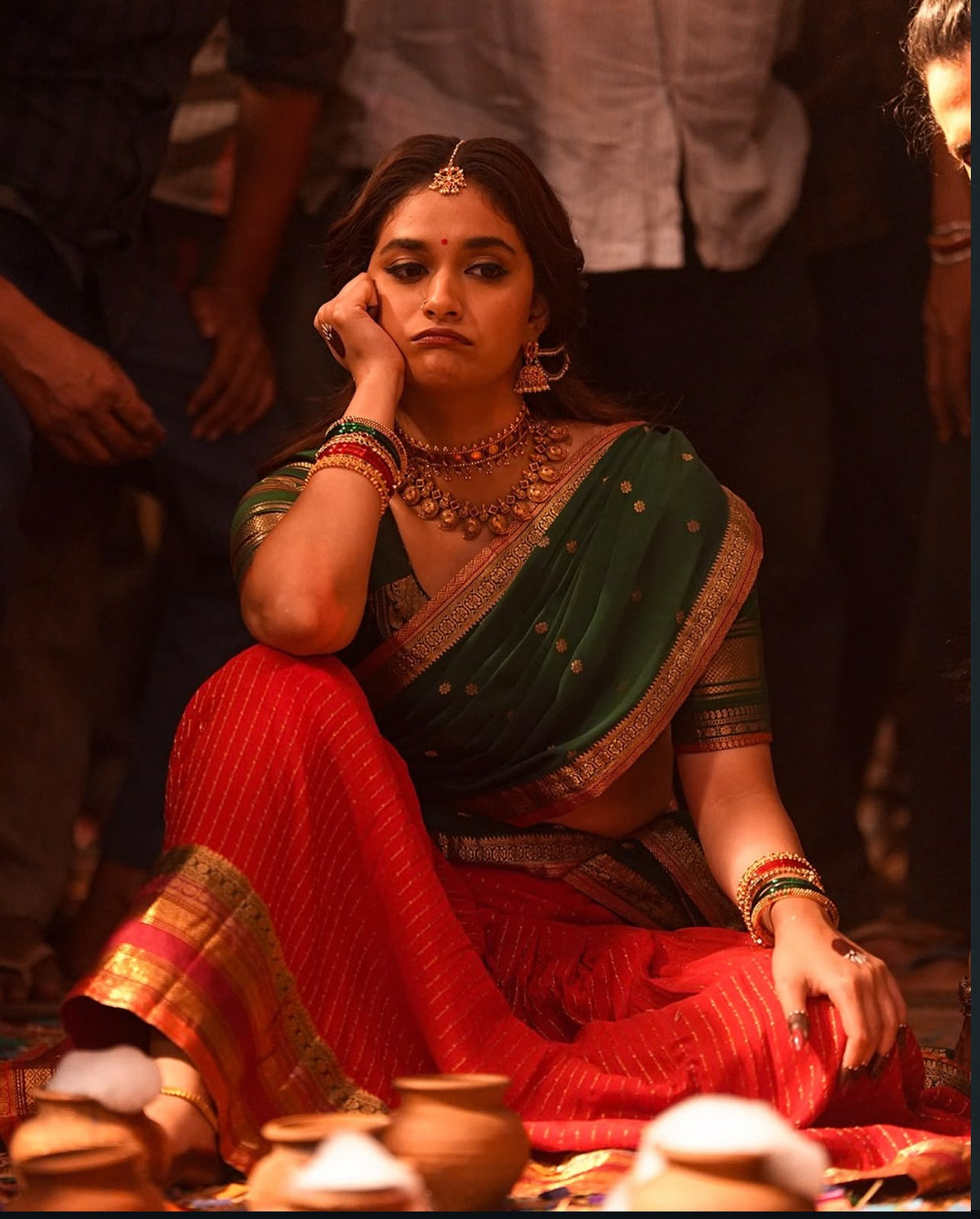 Eshanagula Keerthi suresh outfit 👈
