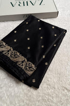 Banarasi Mashrum Katan Silk Saree – Zari Weaving Fancy Border
