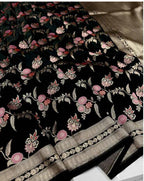 Khaddi Katan Mashru Silk Saree – Exclusive Zari Weaving Premium Collection