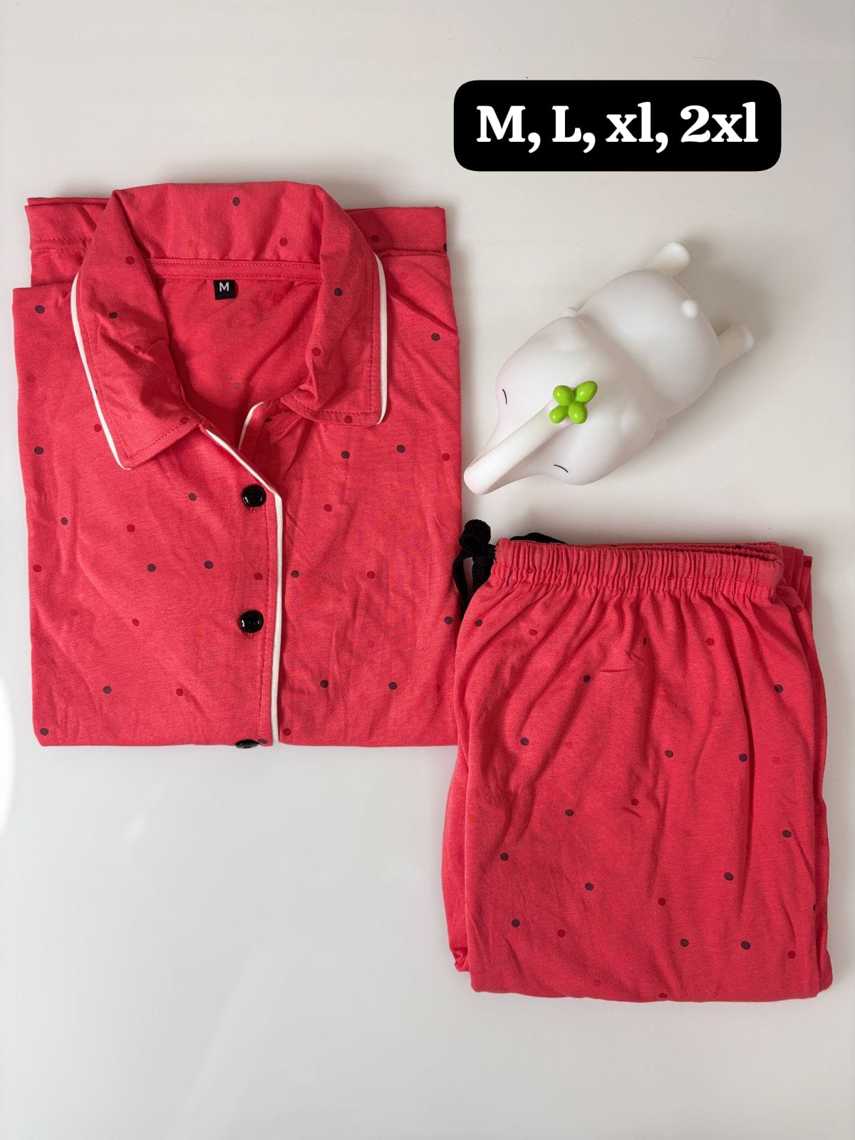 Women’s Front-Open Cotton Pyjama Set – Premium Feeding Nightwear