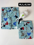 Women’s Front-Open Cotton Pyjama Set – Premium Feeding Nightwear