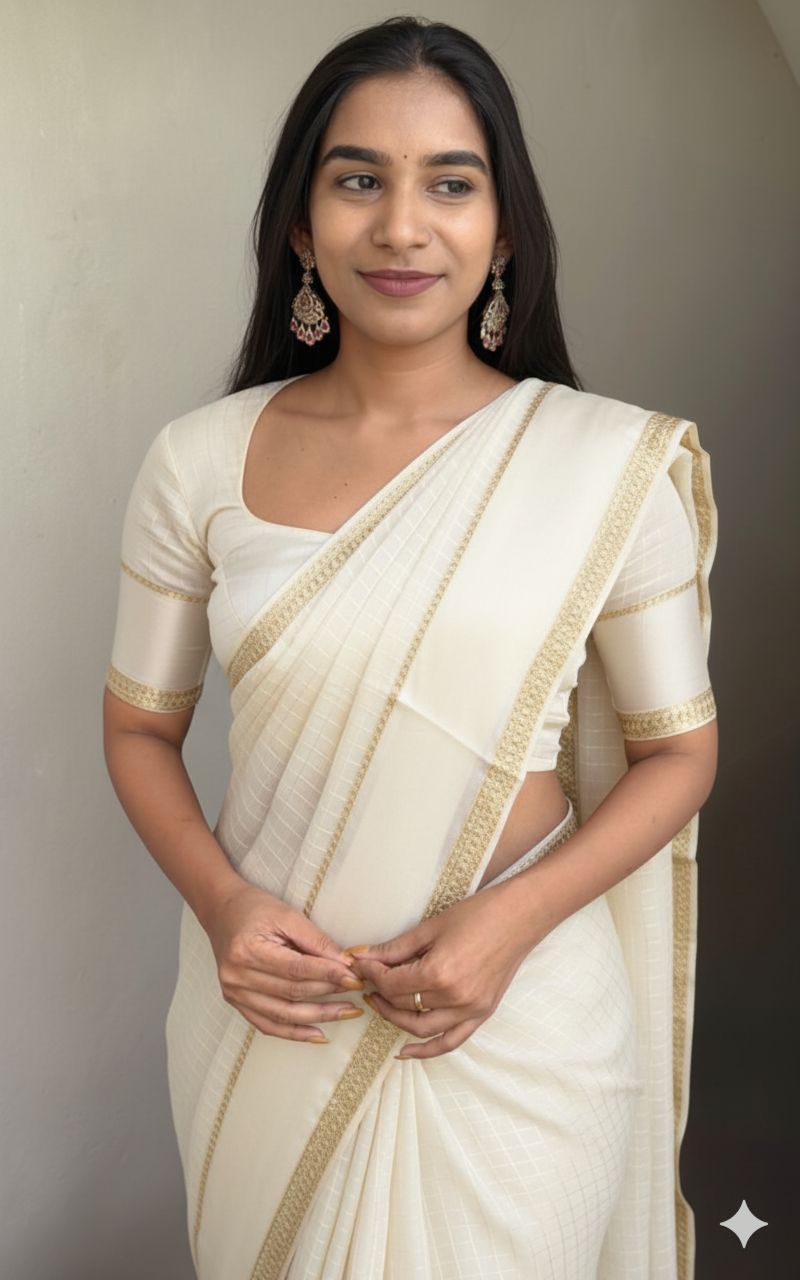 Viscose Georgette saree