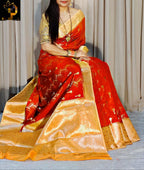 Chinya silk kanchi  Saree