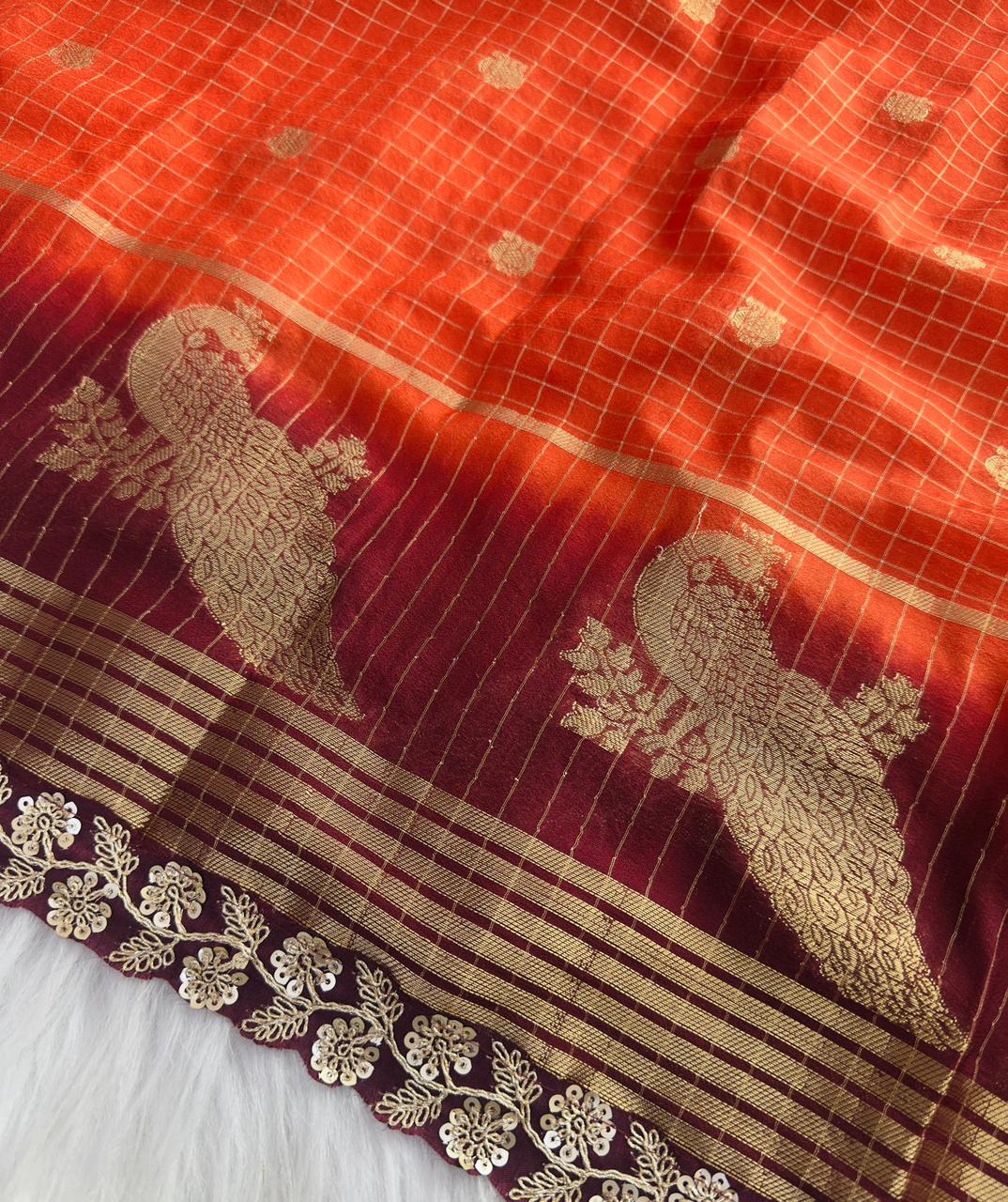 Georgette‎ saree  fa20
