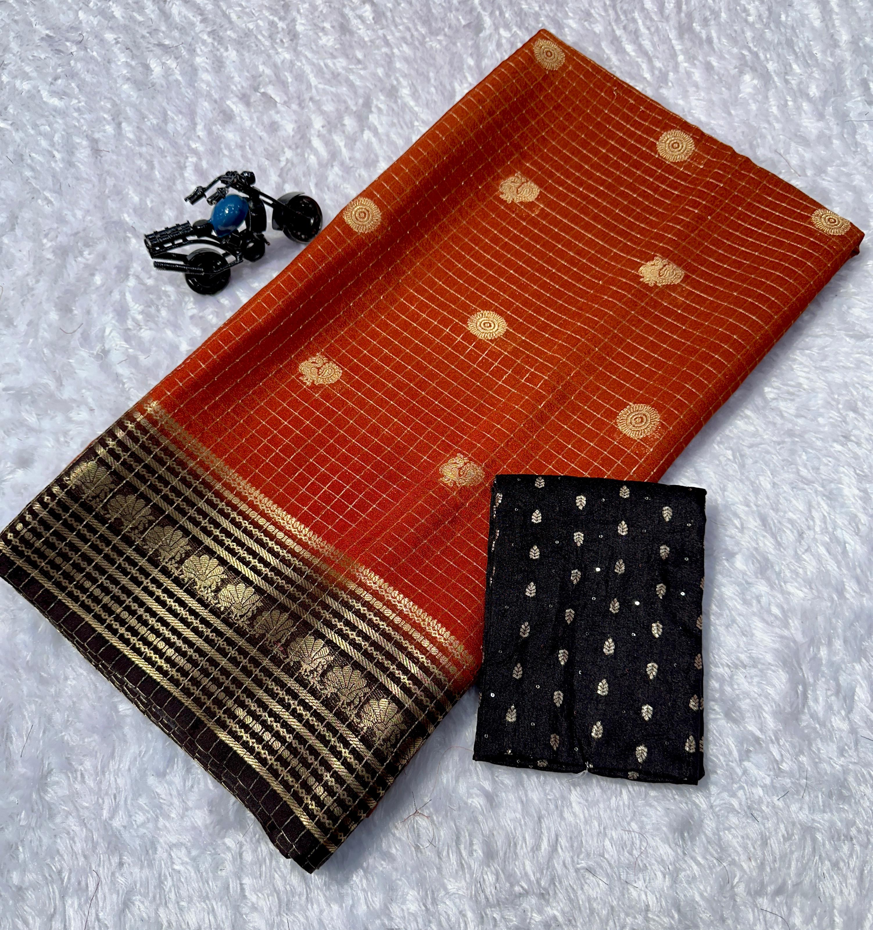 Handloom kanjivaram weaving saree