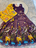 Gown and coat  kid10