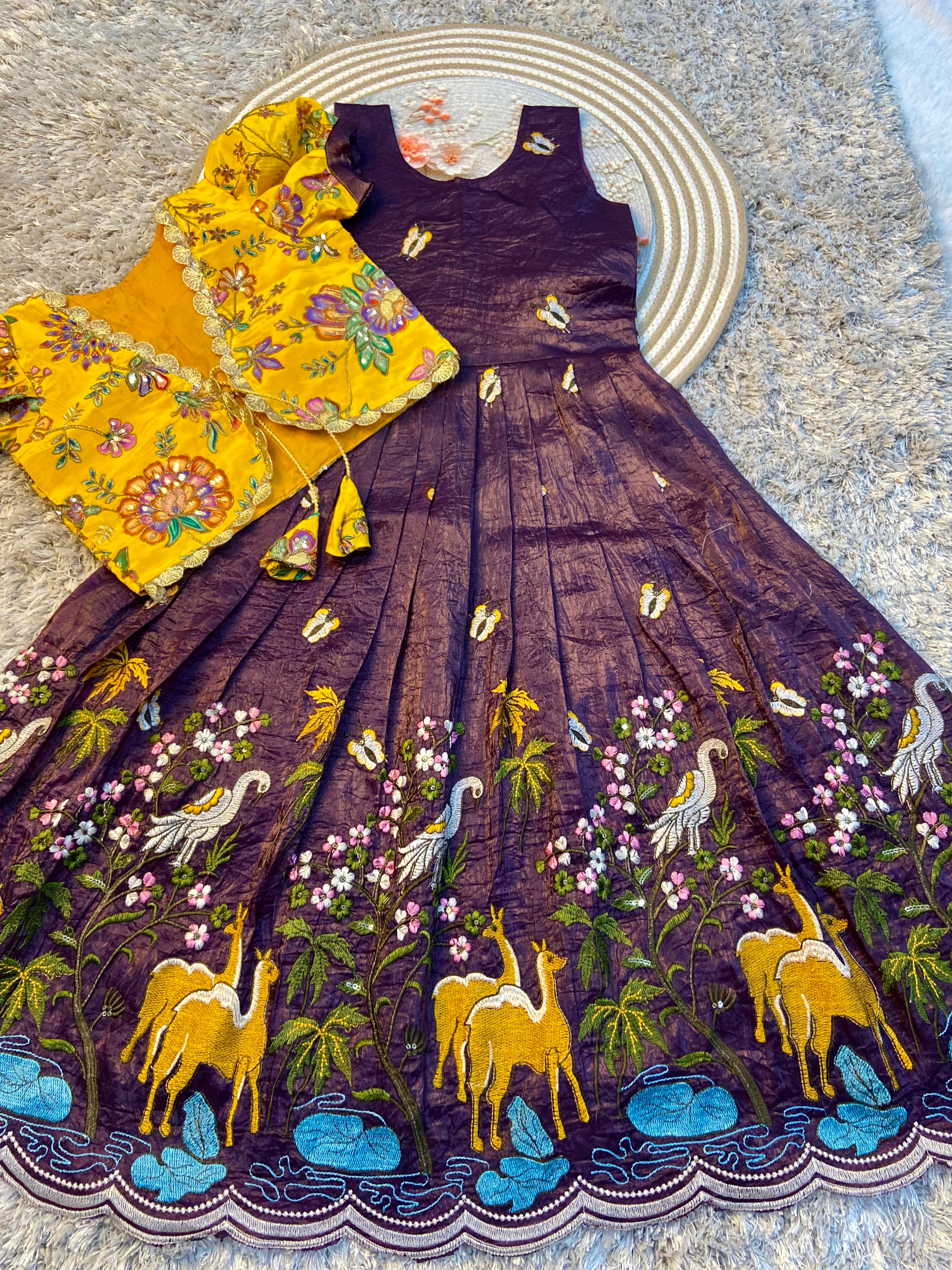 Gown and coat  kid10