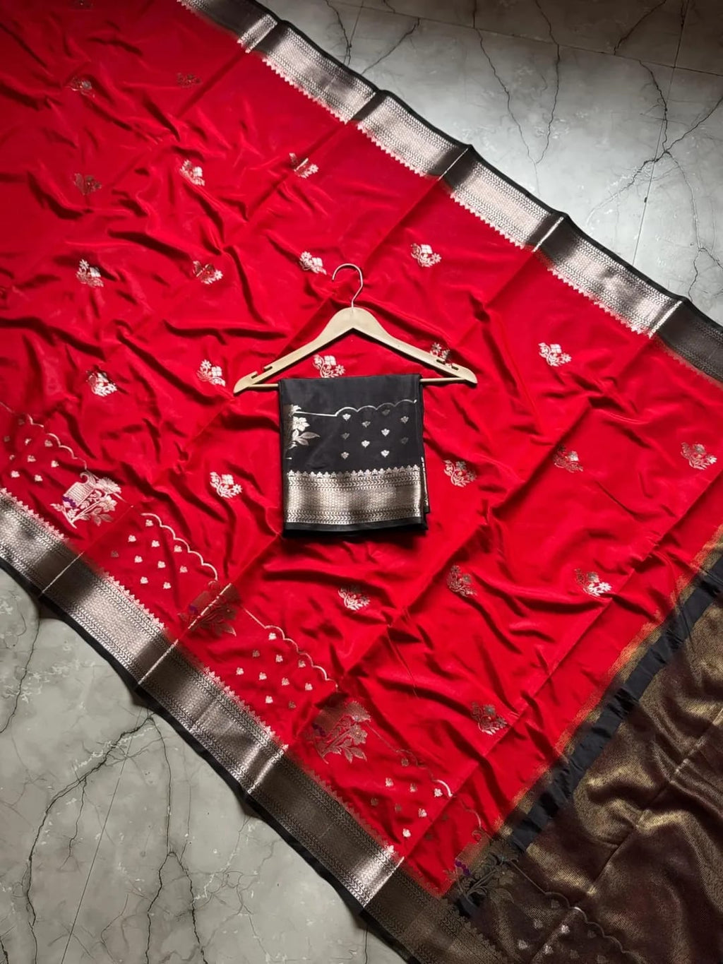 Banarasi semi katan silk