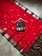 Banarasi semi katan silk