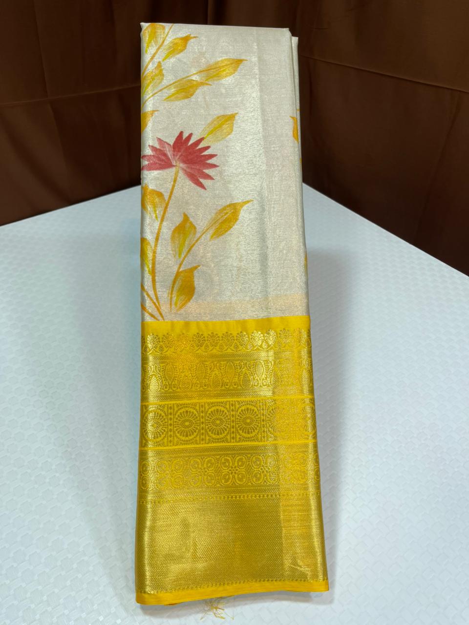 Tissue silk saree S121