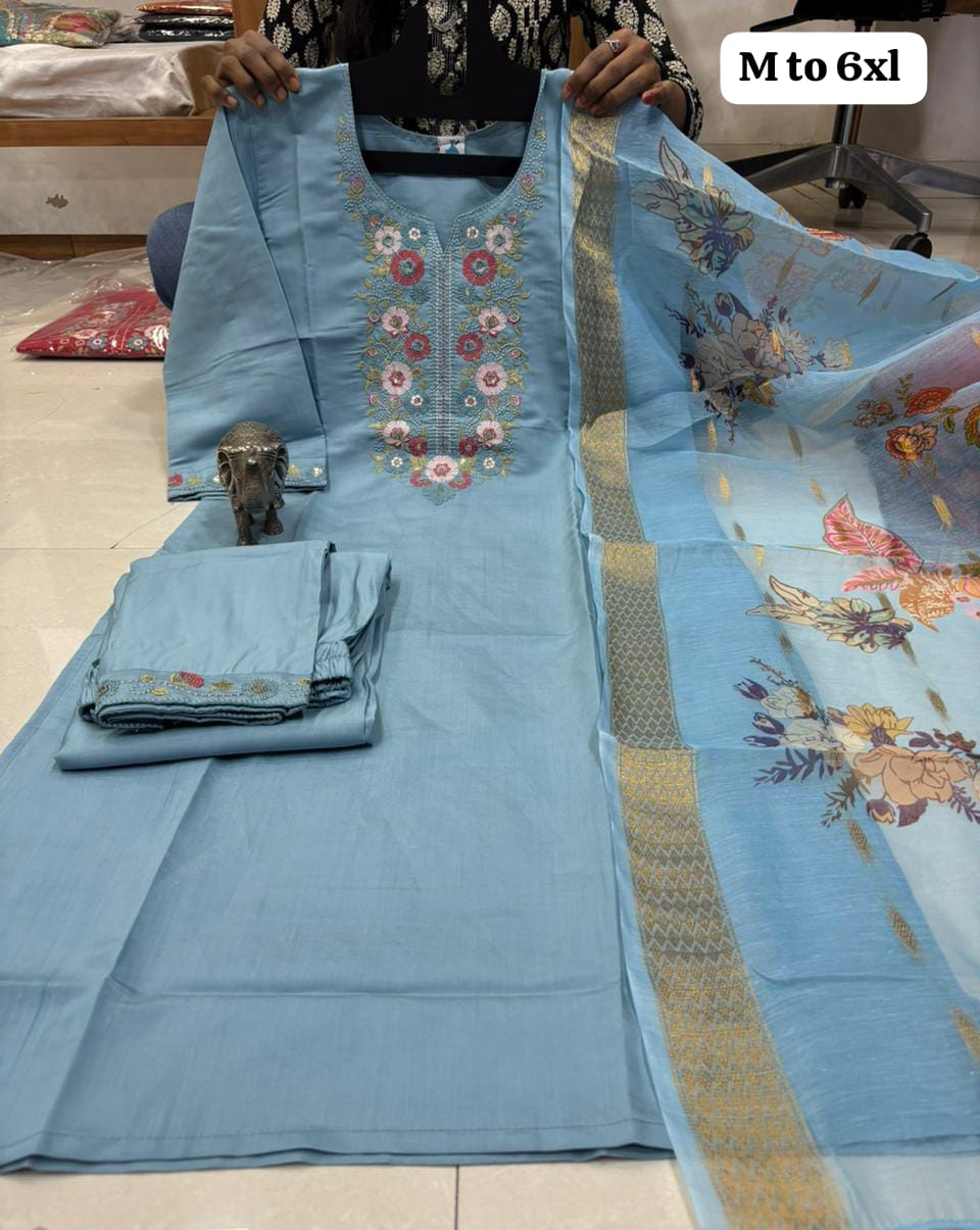 HAND WORK KURTI