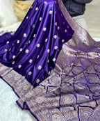 KATAN MASHRU SILK SAREE