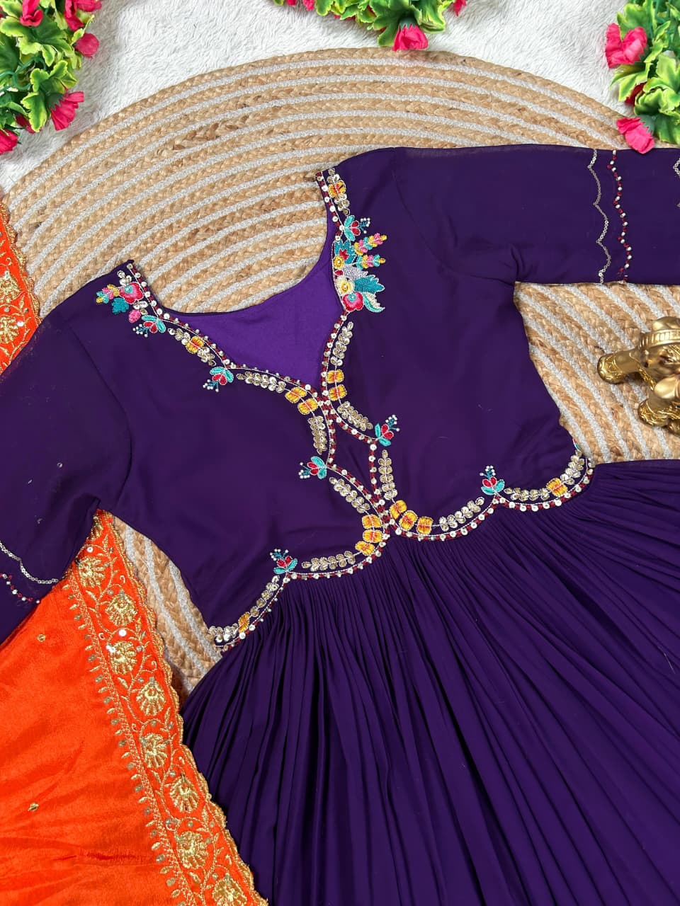 Anarkali with Dupatta