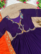 Anarkali with Dupatta