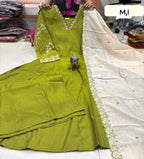 BEAUTIFUL HAND WORK ANARKALI KURTI