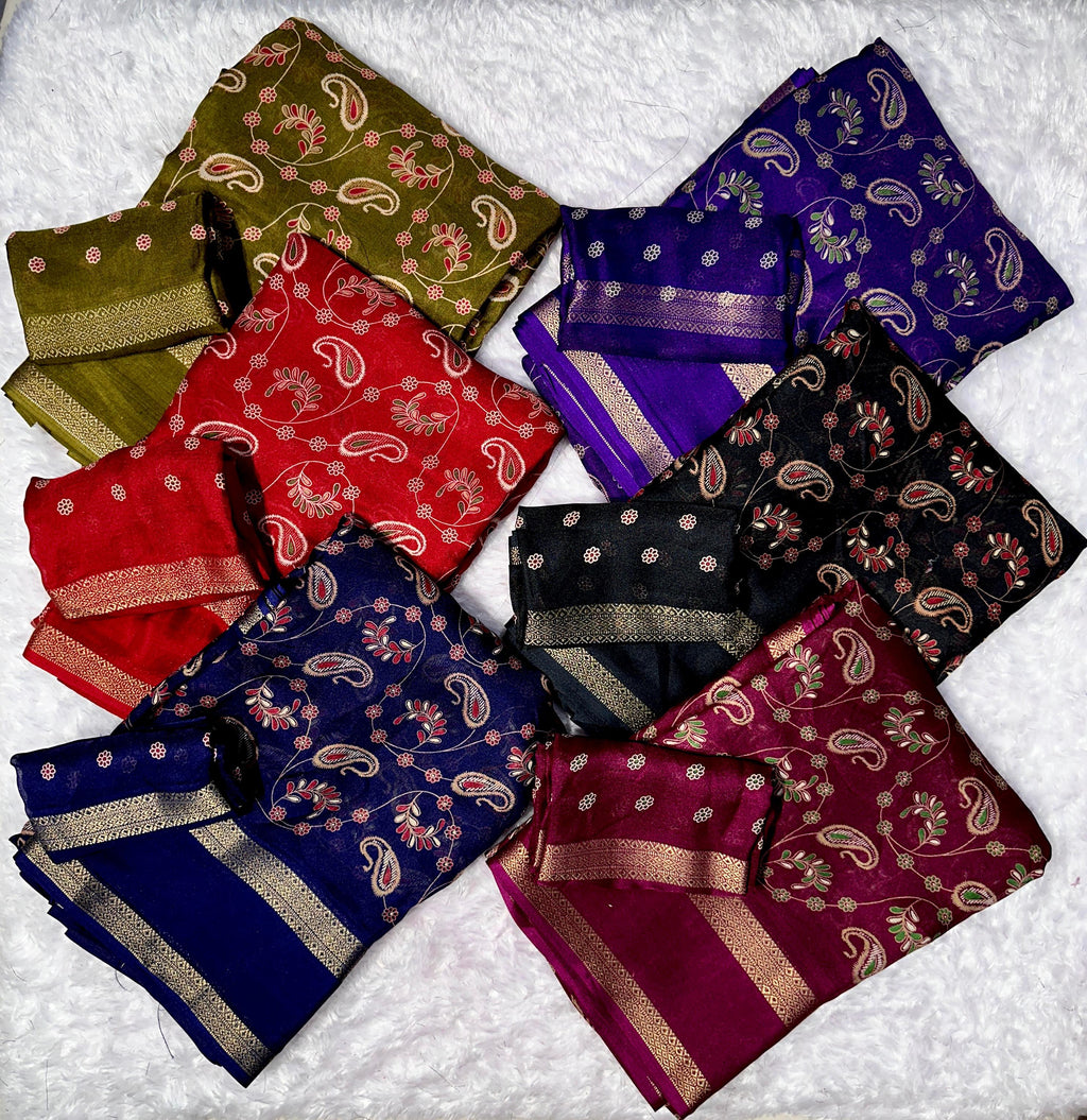 premium georgette sarees  bu100