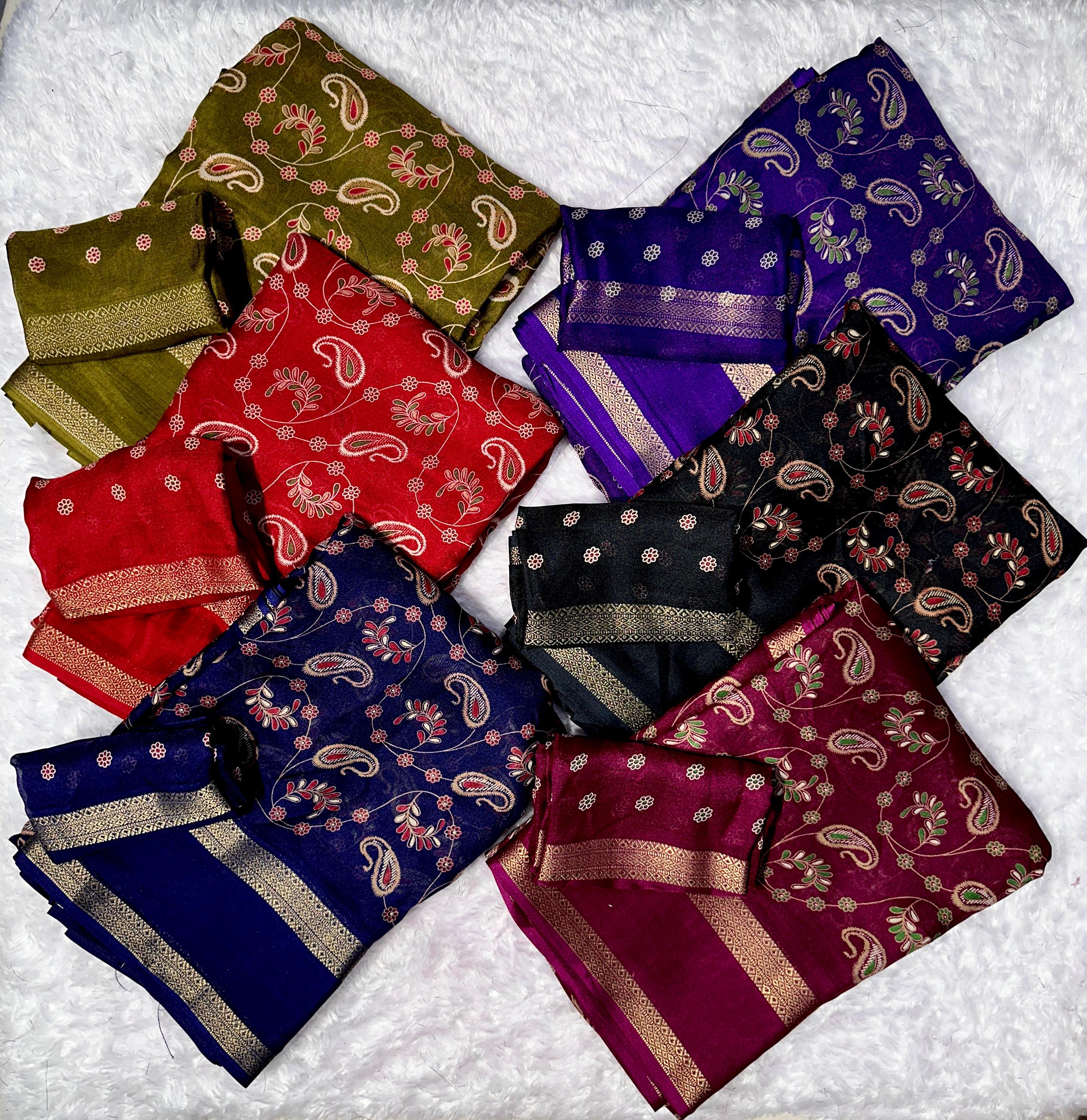 premium georgette sarees  bu100