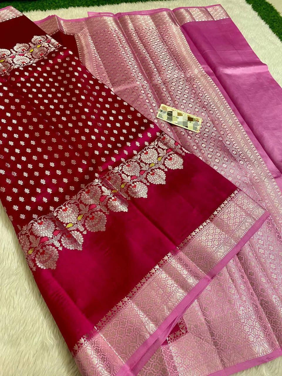 Handloom katan silk Saree