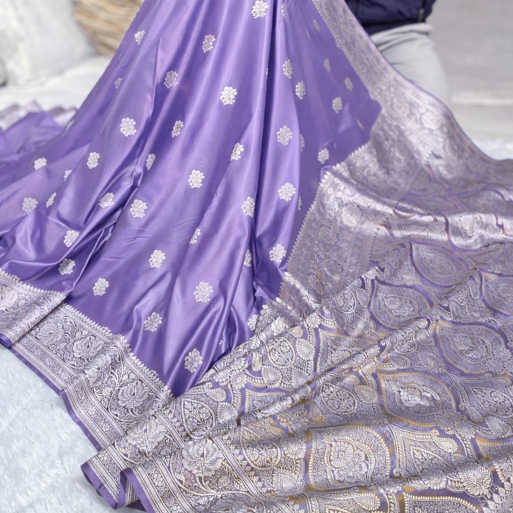 KATAN MASHRU SILK SAREE