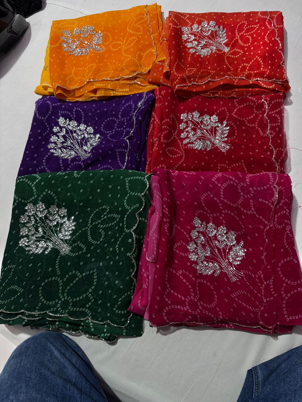 Royal georgette fabric saree