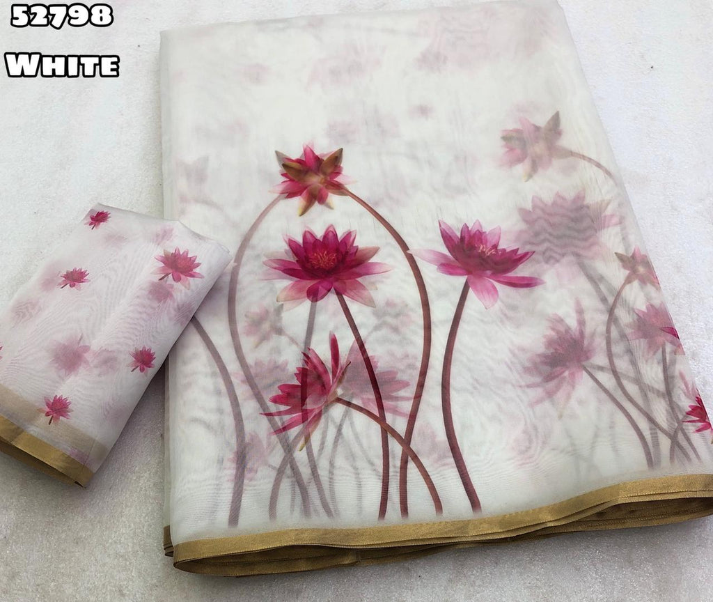 Oranza floral saree