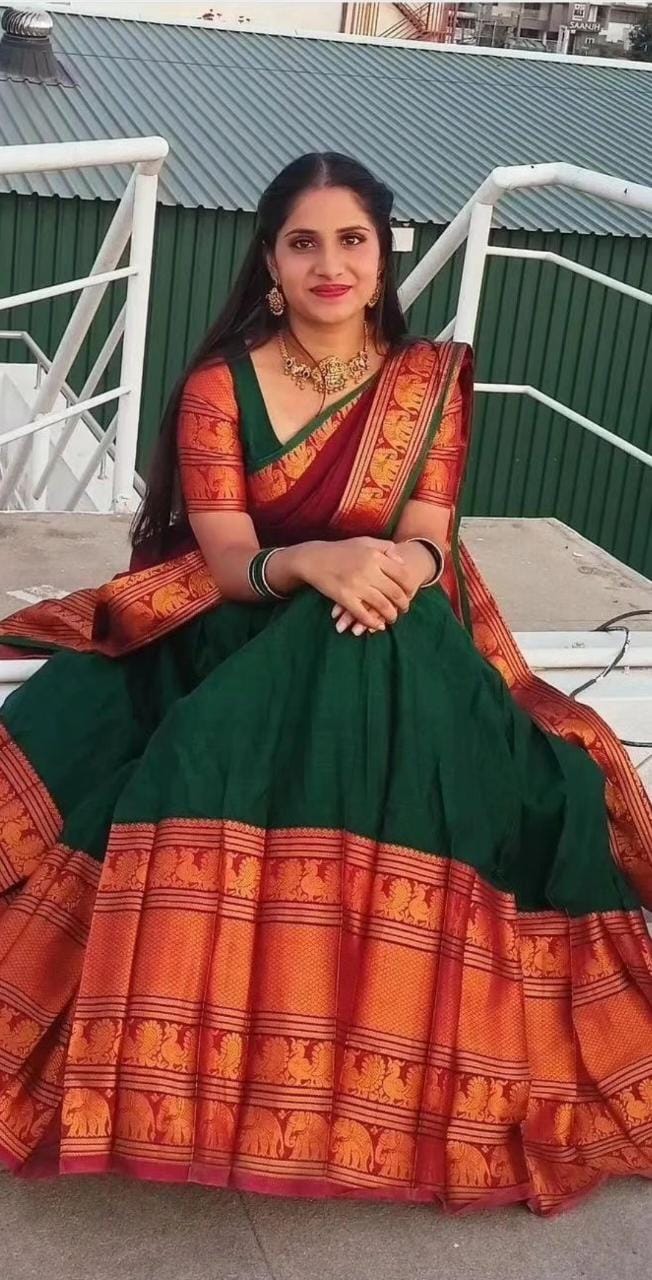 Narayanpet half saree Na100