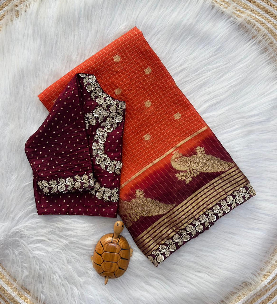 Georgette‎ saree  fa20