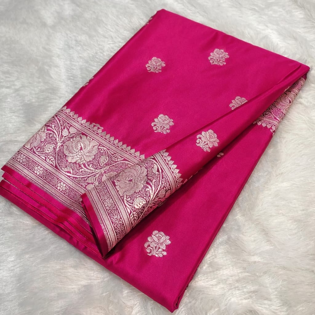 KATAN MASHRU SILK SAREE