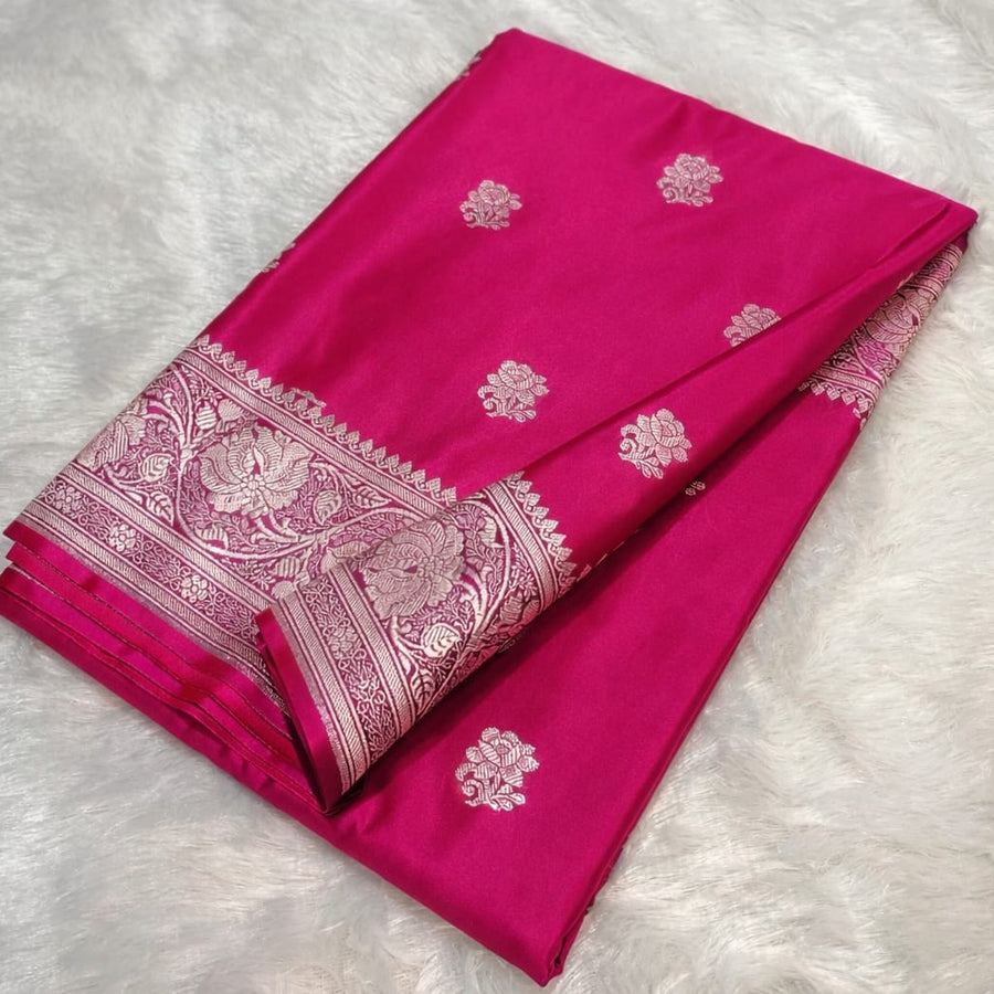 KATAN MASHRU SILK SAREE