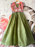 Pichwai Gown overcoat model