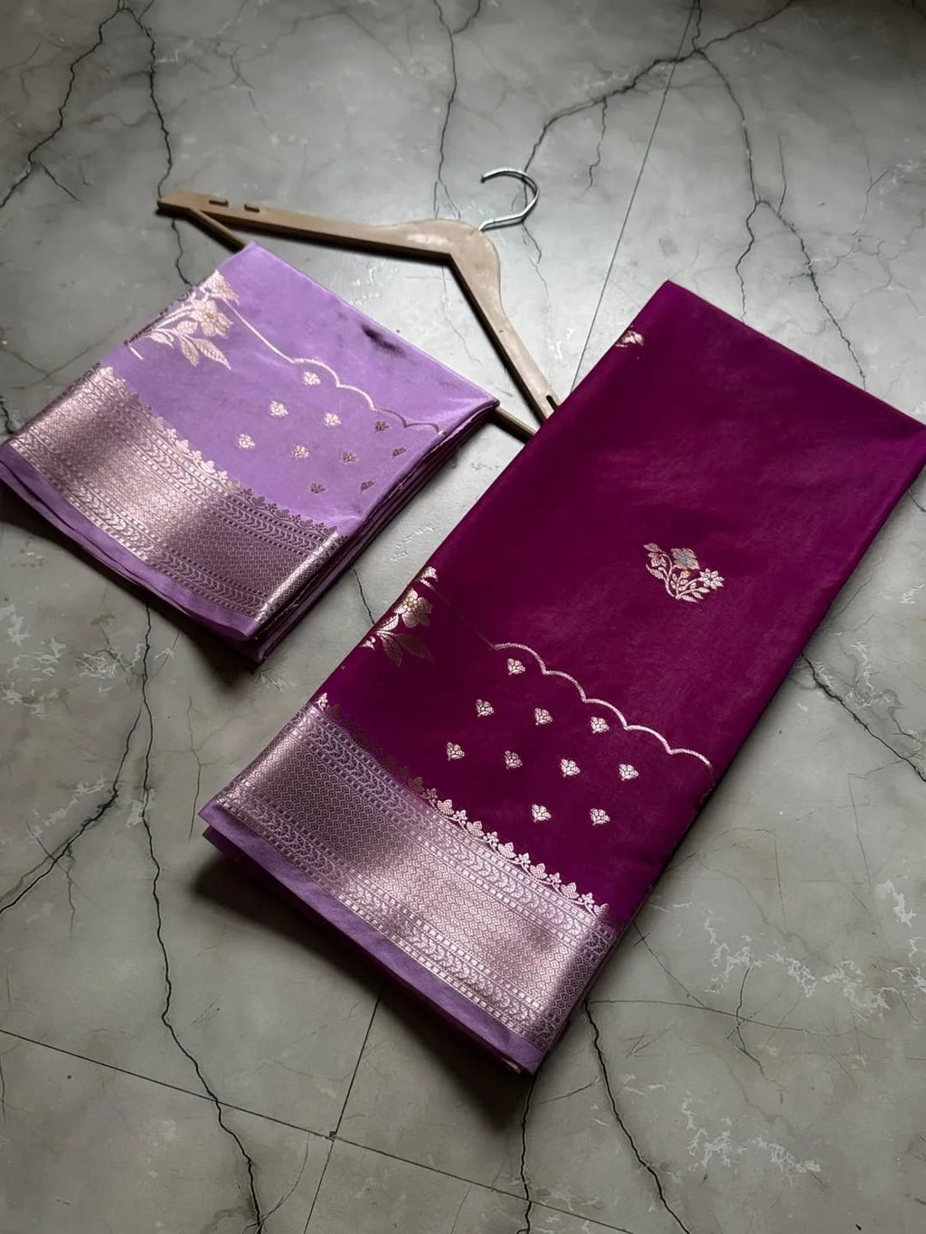 Banarasi semi katan silk