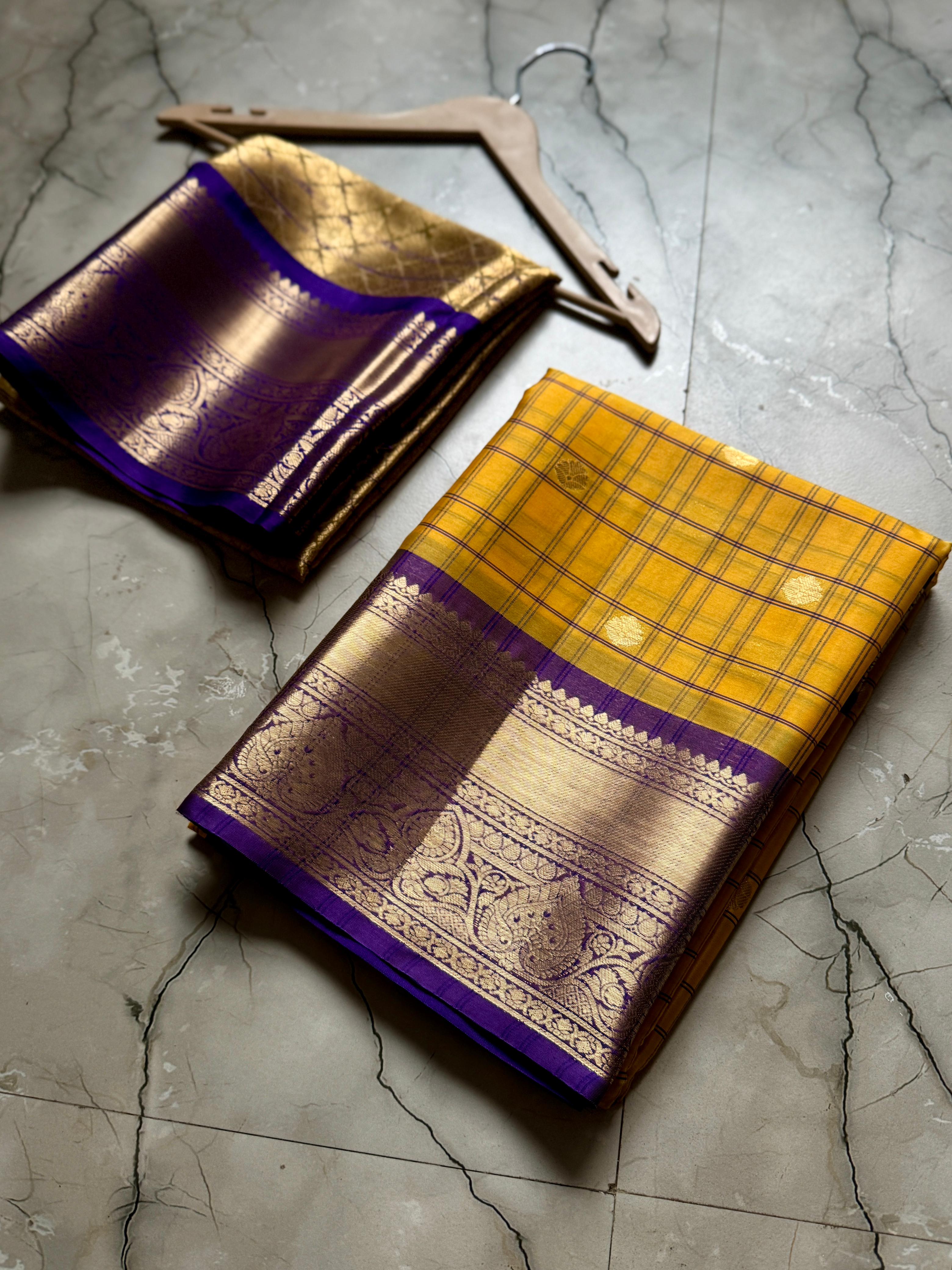 Banarasi Kanchi silk saree