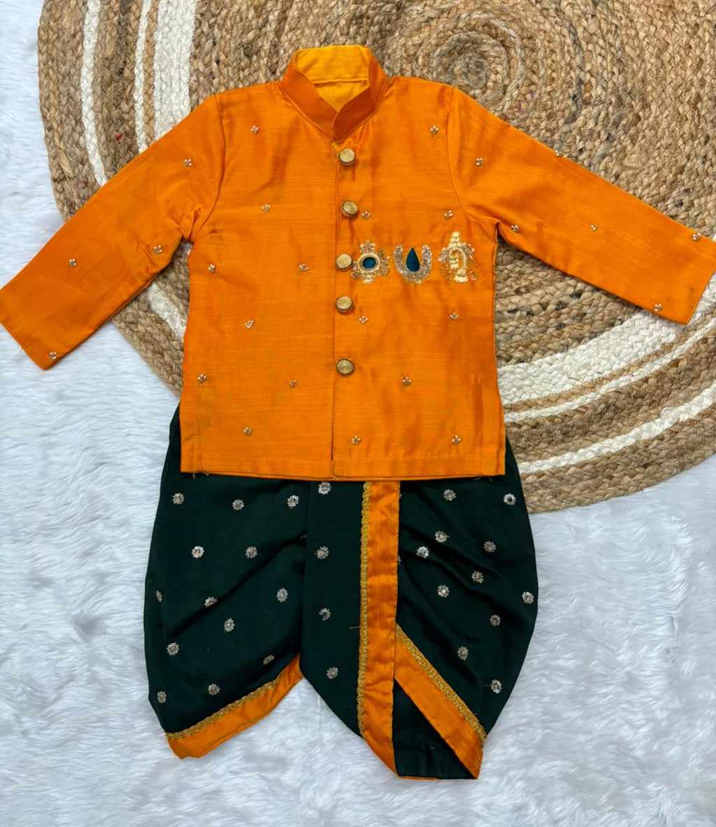 Kurta with dhoti