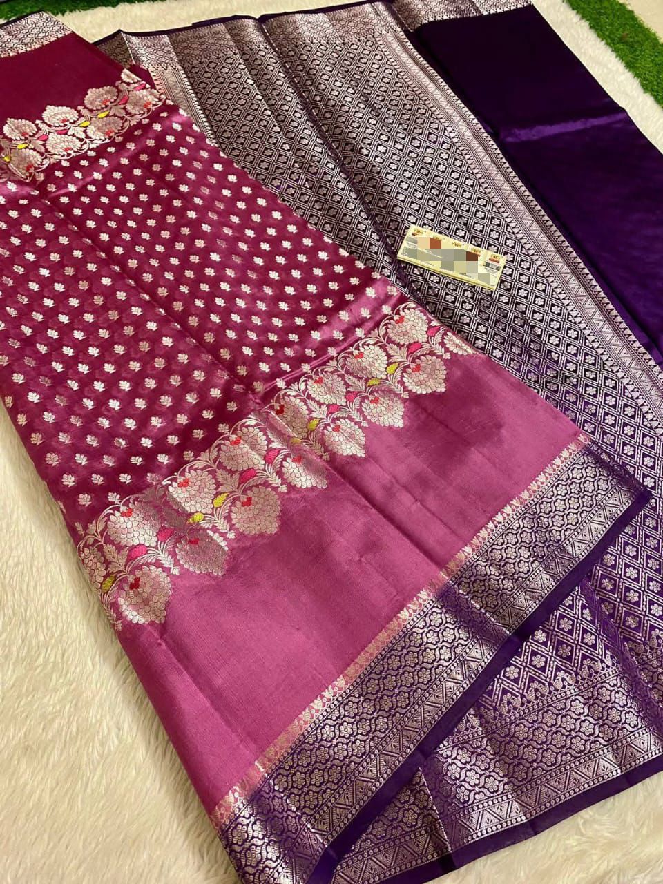 Handloom katan silk Saree