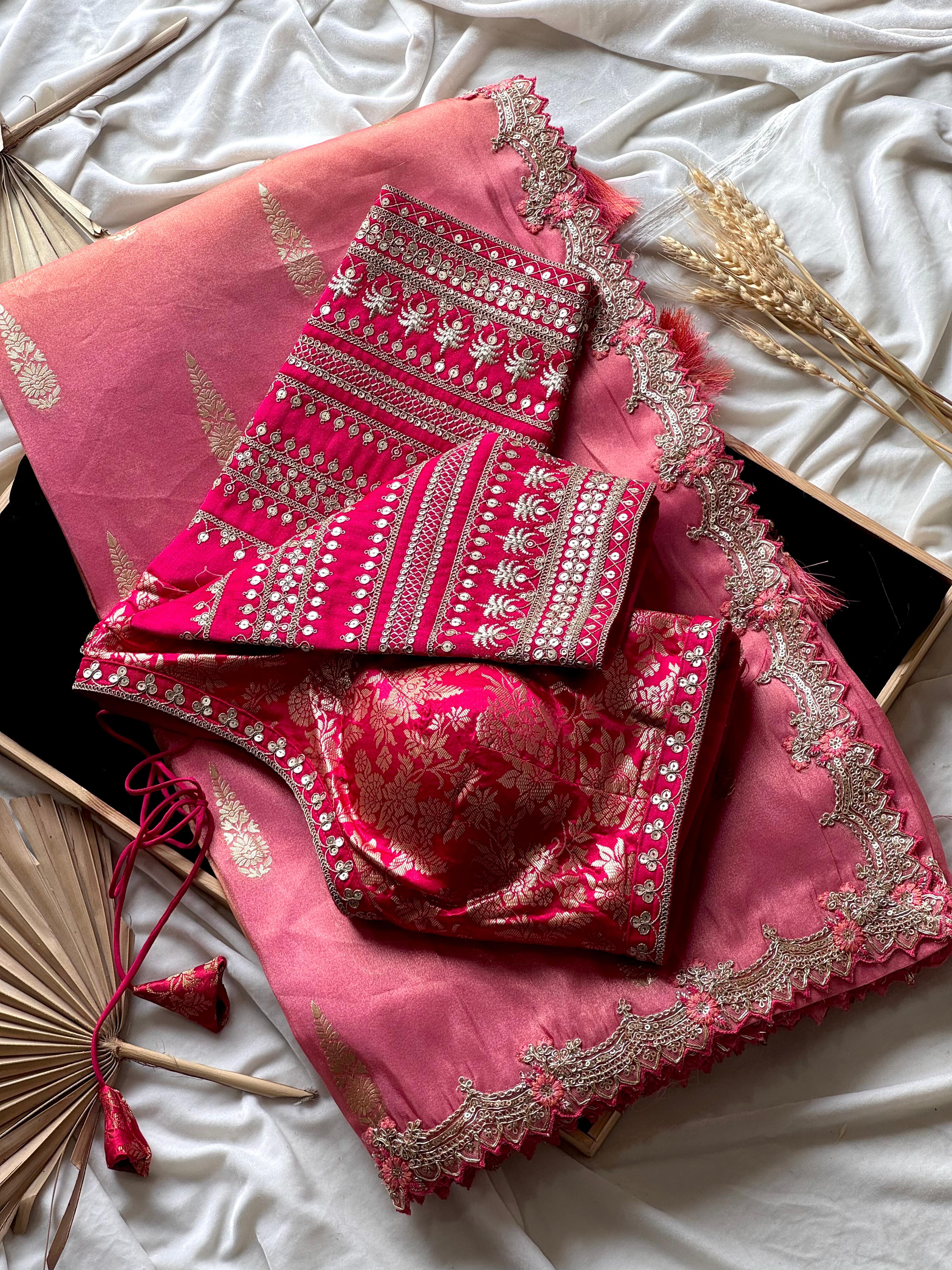 2 shadey saree