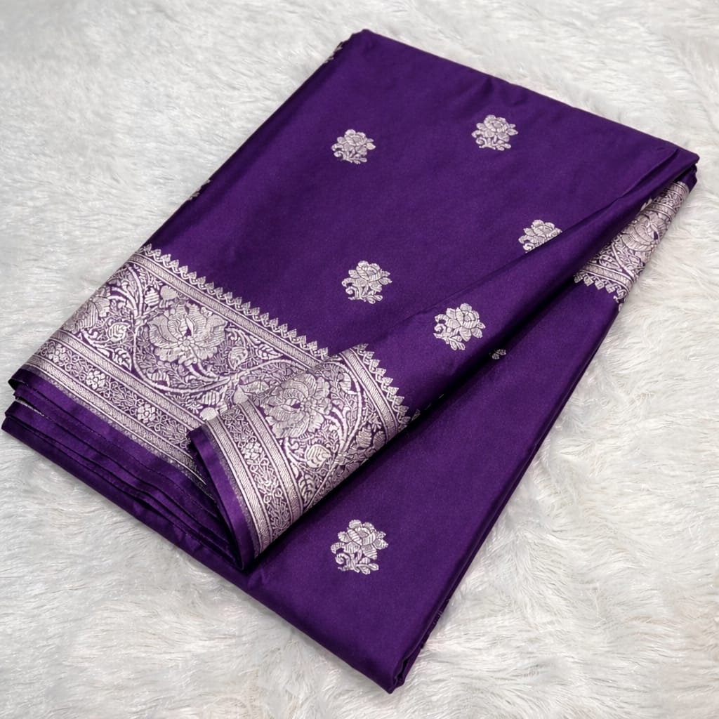 KATAN MASHRU SILK SAREE