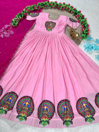 Gown & dupatta