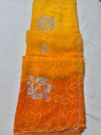 Royal georgette fabric saree