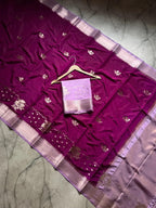 Banarasi semi katan silk
