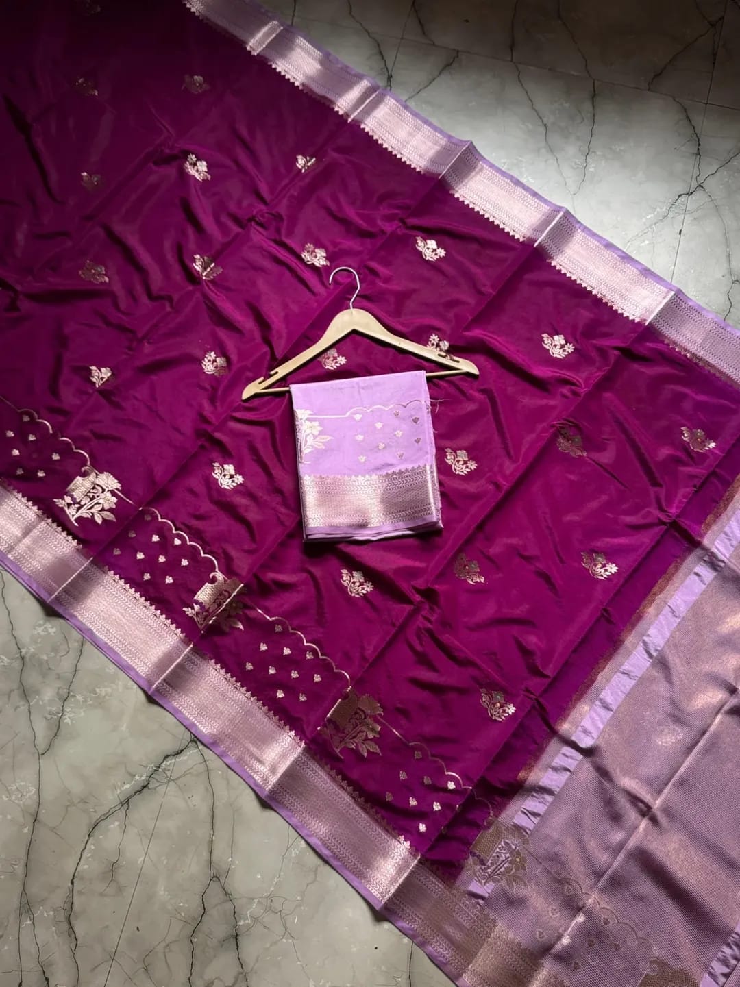 Banarasi semi katan silk